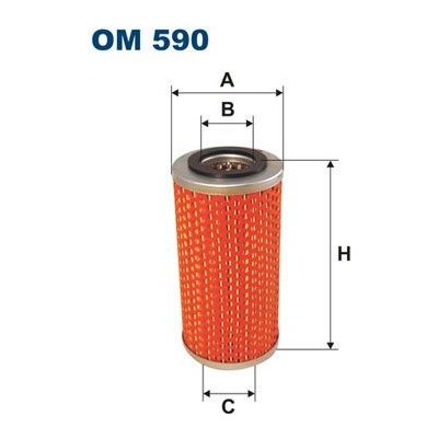 Olejový filtr FILTRON OM 590 (OM590)