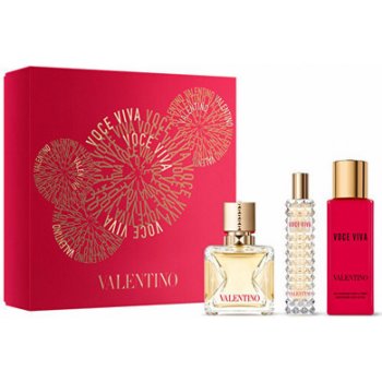 Valentino Voce Viva EDP 50 ml + EDP 15 ml + tělové mléko 100 ml dárková sada