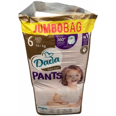 Dada PANTS JUMBOBAG Extra Care 6 XL 16+ kg 62 ks – Zboží Dáma