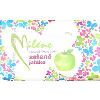 Miléne Zelené jablko toaletní mýdlo 100 g