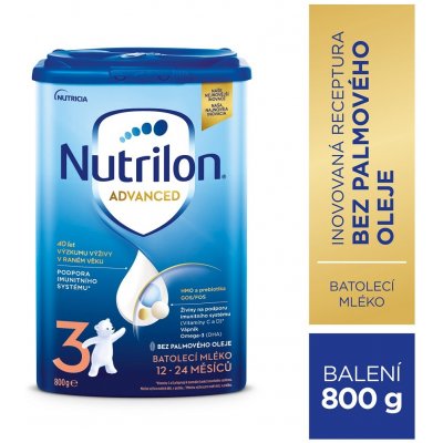 Nutrilon 3 Advanced Vanilla 800 g – Zboží Mobilmania