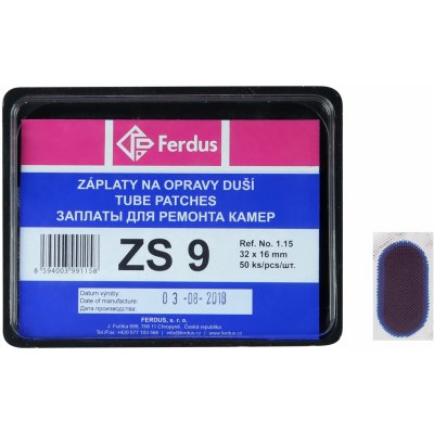 Ferdus ZS9 32 x 16 záplata 50 ks – Zboží Mobilmania