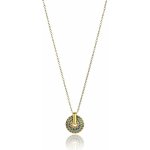 Emily Westwood Stylový dámský náhrdelník z pozlacené oceli EWN24004G – Zboží Dáma