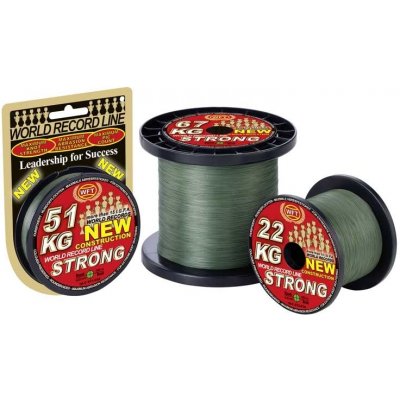 WFT KG STRONG 150m 0,25mm 39kg ZELENÁ