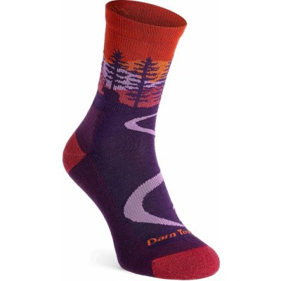 Darn Tough ponožky MICRO CREW Midweight merino dámské fialové – Hledejceny.cz