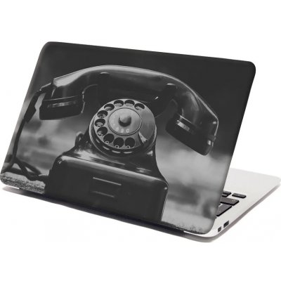 Sablio Samolepka na notebook Starý telefon - 38x26 cm – Zboží Živě