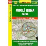 Turistická mapa 451 Okolí Brna západ 1:40 000 – Zboží Dáma