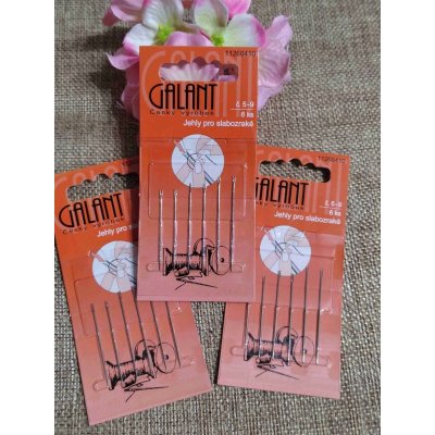 Jehly GALANT lehce navlékatelné 6 jehel – Zboží Dáma