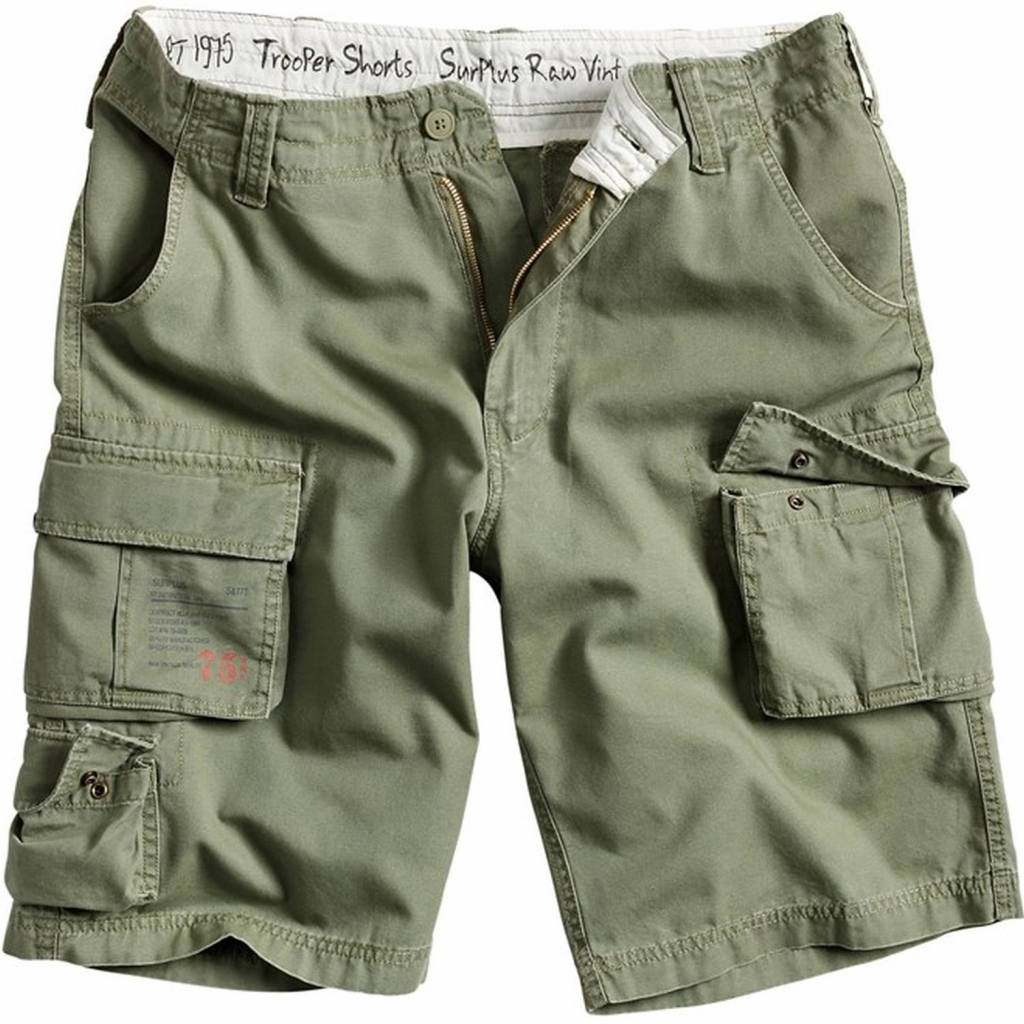 Raw vintage Surplus Trooper shorts oliv od 690 Kč - Heureka.cz