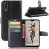 Pouzdro a kryt na mobilní telefon Huawei Pouzdro Wallet PU kožené Huawei P20 - černé