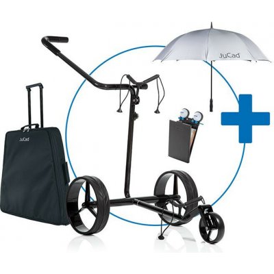 JuCad Carbon Drive 2.0 + přepravní taška, deštník, držák score karty – Zboží Mobilmania