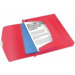 Esselte Box na spisy s gumičkou Jumbo Vivida, Vivida červená, 40 mm, A4, PP – Hledejceny.cz
