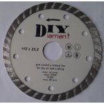 DIY DIYT115 Diamantový řezný kotouč DIY TURBO – Zboží Mobilmania