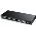 Zyxel GS1920-48v2 50-port Gigabit WebManaged Switch, 44x gigabit RJ45, 4x gigabit RJ45/SFP, 2x SFP – Zbozi.Blesk.cz