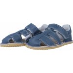 Jonap Barefoot kožené sandálky Zula modrá – Zboží Mobilmania