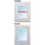 Soft plastové okno 40x50 cm bílé, sklopné – Zbozi.Blesk.cz