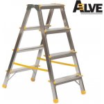 Alve Eurostyl schůdky 2 x 4 příček 91 cm 924 – Zboží Mobilmania