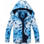 Kugo šusťáková bunda s fleece Dinosaurus – Zboží Dáma