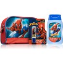 Marvel Spiderman sprchový a koupelový gel pro děti 200 ml + balzám na rty + kosmetická taštička dárková sada