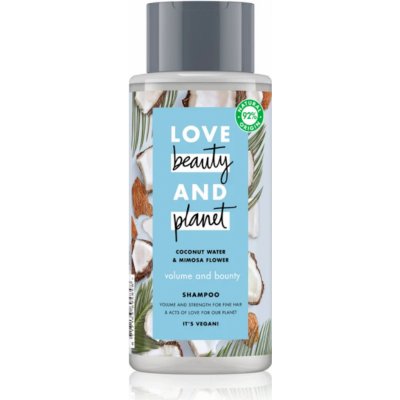 Love Beauty & Planet Kokosová voda a květiny Mimózy sprchový gel 400 ml – Hledejceny.cz