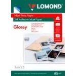 Lomond pro inkoust.tisk, lesklý, A4/25, 1x 210/297 samolepící – Zboží Mobilmania