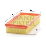 Vzduchový filtr MANN-FILTER C 2554 – Hledejceny.cz