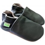 Hopi Hop kožené capáčky Barefoot antracit – Zboží Dáma