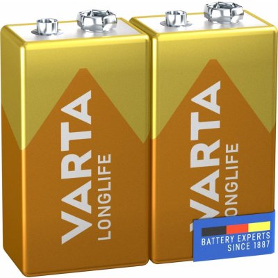 VARTA Longlife 9V 2ks 4122101412 – Hledejceny.cz