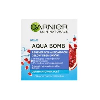 Garnier Skin Naturals Aqua Bomb regenerační antioxidační gelový krém noční 50 ml