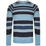 DKNY lněný svetr Crew Navy – Zboží Dáma