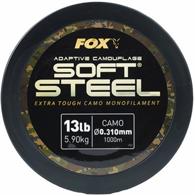 Fox Adaptive Camouflage Soft Steel 1000 m 0,33 mm 16 lbs – Hledejceny.cz
