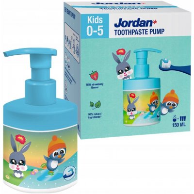 Jordánsko dětská s pumpičkou 0-5 let 150 ml – Hledejceny.cz