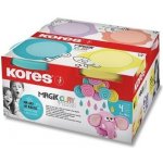 KORES Modelovací hmota MAGIC CLAY PASTEL set 4 barvy á 40g – Sleviste.cz