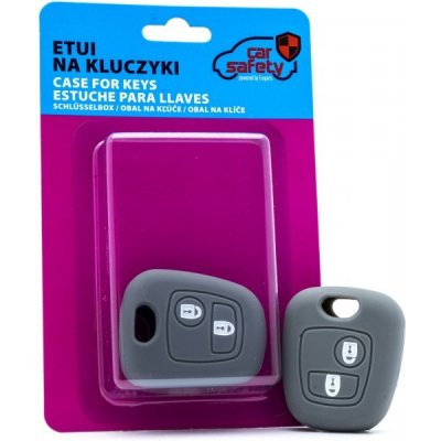 Klíčenka Silikonový obal na klíče PEUGEOT 206 1998-2009 Gr – Hledejceny.cz