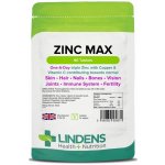 Lindens Health + Nutrition Zinek Max +Měď & Vitamín C 90 tablet – Hledejceny.cz