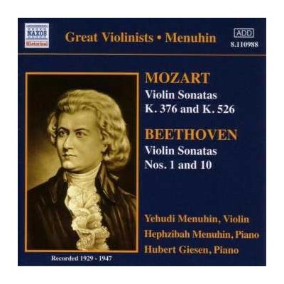 Wolfgang Amadeus Mozart - 2 Sonaten Für Klavier Und Violine KV 454 526 2 Sonatas For Piano And Violin CD