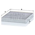 MANN-FILTER Filtr, vzduch v interiéru CUK23019/1 – Hledejceny.cz