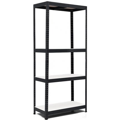 Trestles Regál RH 2000 x 900 x 600 mm 4 police černá – Zboží Dáma