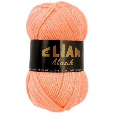 Pletací příze Elian Klasik 1292 - lososová – Zboží Mobilmania