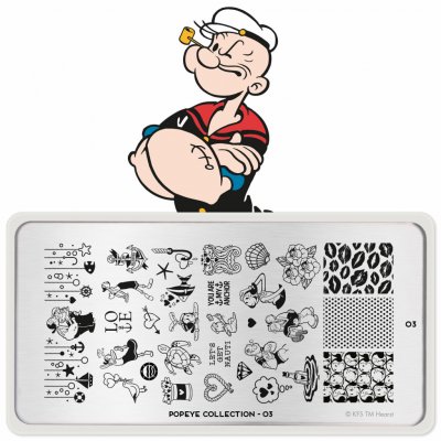 Image destička MoYou Popeye 03 – Zboží Dáma