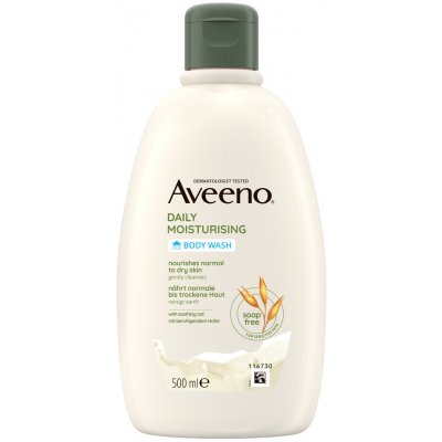Aveeno Daily Moisturising hydratační a vyživující sprchový gel 500 ml – Zboží Dáma