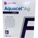 Aquacel foam Ag neadhesivní 10 x 10cm 10 ks – Hledejceny.cz