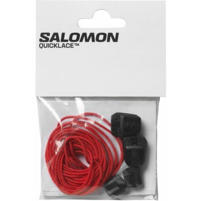 Salomon Quicklace Kit L47379500 racing red/black/black – Hledejceny.cz