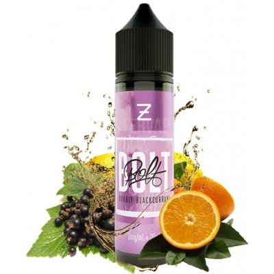 Zeus Juice Bubbly Blackcurrant BOLT shake & Vape 20 ml