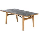 Teakový jídelní stůl Monterey, Barlow Tyrie, obdélníkový 200x100x74 cm, teakový rám, keramická deska Oxide – Hledejceny.cz