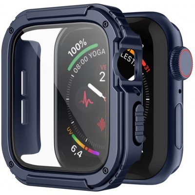 Lito Pouzdro Watch Armor 360 + ochrana displeje - Apple Watch 4/5/6/SE/SE 2 40 mm - Modrá KF2312346 – Zboží Mobilmania