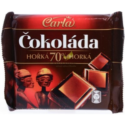 Carla Hořká 70% 100 g – Zboží Mobilmania