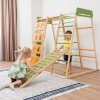 Montessori smyslová pomůcka Montessori Furniture dětské hřiště 6v1 color s rampou