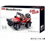 Sluban B0816 Off Road Červený 4x4 – Zboží Dáma