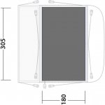Outwell Footprint Parkville 200SA – Zboží Dáma